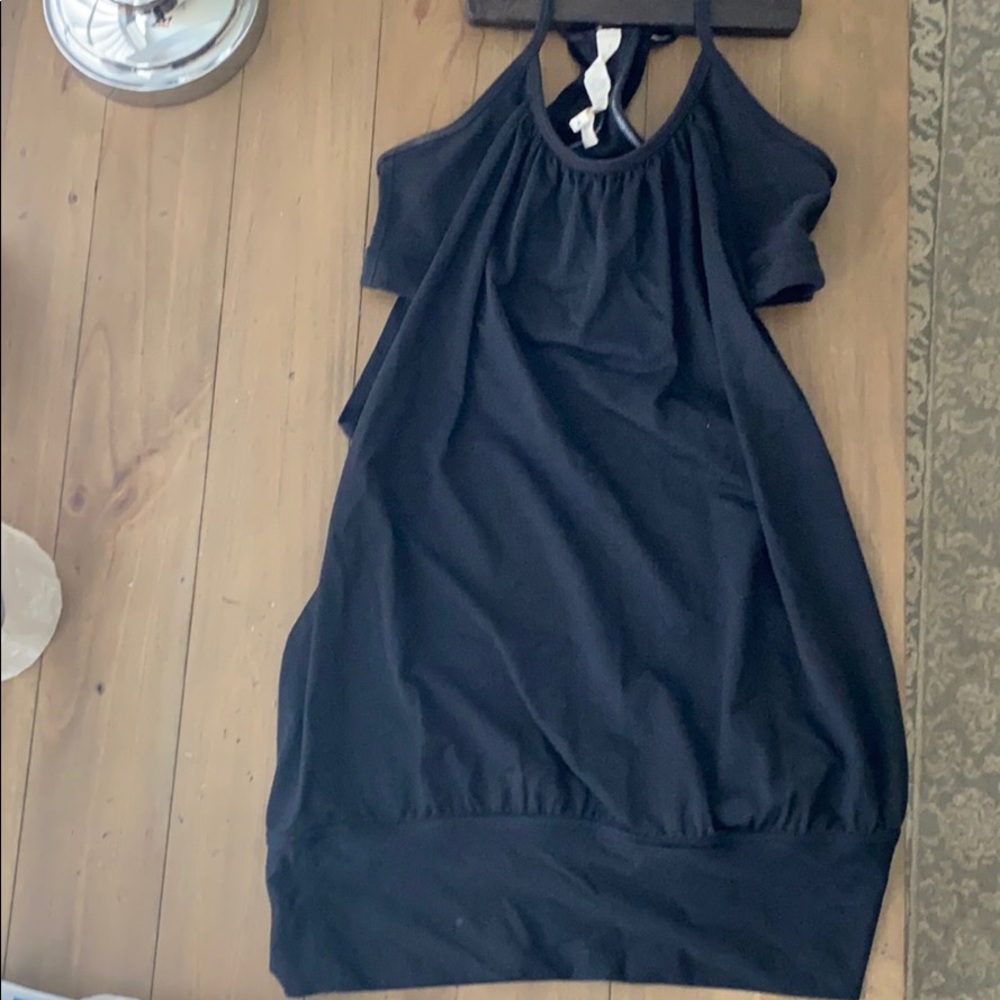 Lululemon shirt with built in sports bra